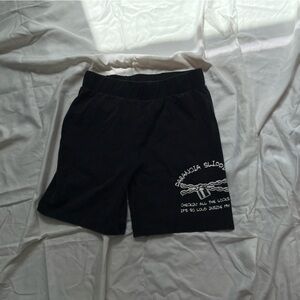 Graphic Tight Shorts Women